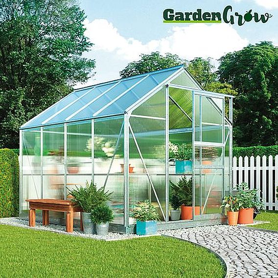 Greenhouse 6.2X8.3X6.6ft Green